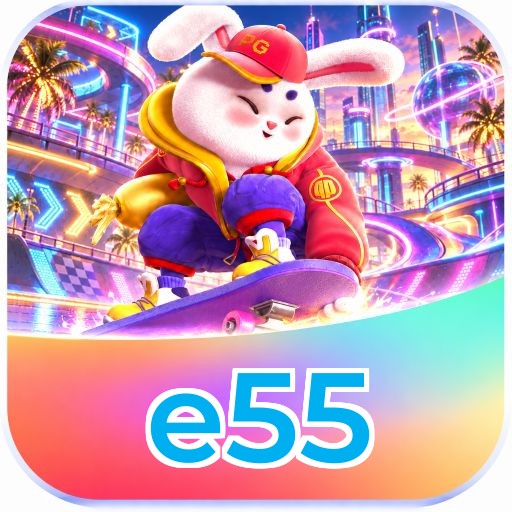 Logo e55 Cassino Online Brasil