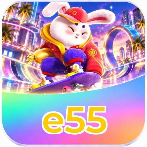 e55 Logo - Bônus de Cadastro